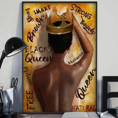Black Girl Canvas Wall Art CA299