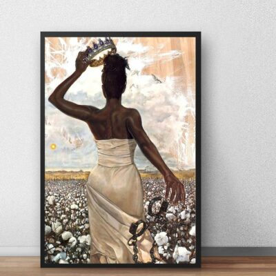 Black Girl Canvas Wall Art CA297
