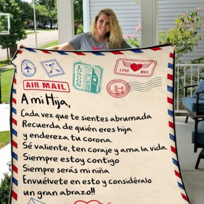 A Letter To My Daughter Blanket BS239