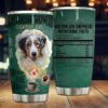 A Cup Of Australian Shepherd Coffee Wakes You Up 20oz 30oz Travel Tumbler TB1038