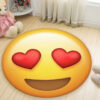Funny Icon Carpet Rug - Round Rugs RG720