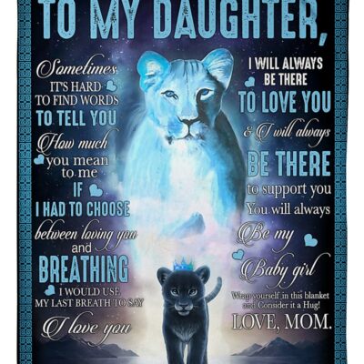 A Letter To My Daughter Blanket BS282