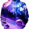 Unisex Adults 3D Printed Fashion Galaxy