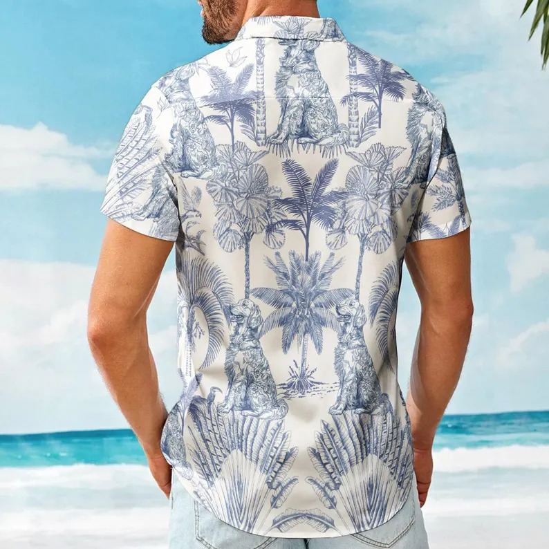 Dog hawaiianshirt